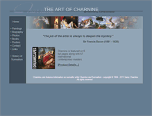 Tablet Screenshot of charnine.com